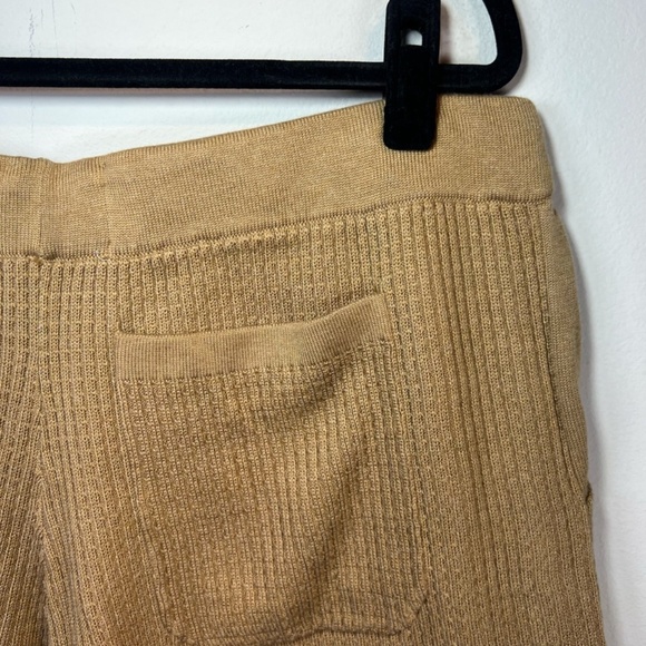 Pacsun Men's Textured Woven Knit Shorts Light Brown Pull On Pockets Beach NEW XL - Picture 11 of 12